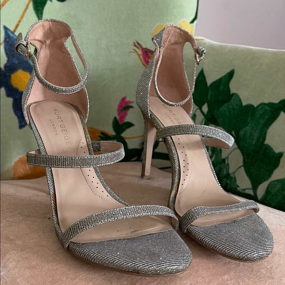 Kurt Geiger Metallic High heel sandals
